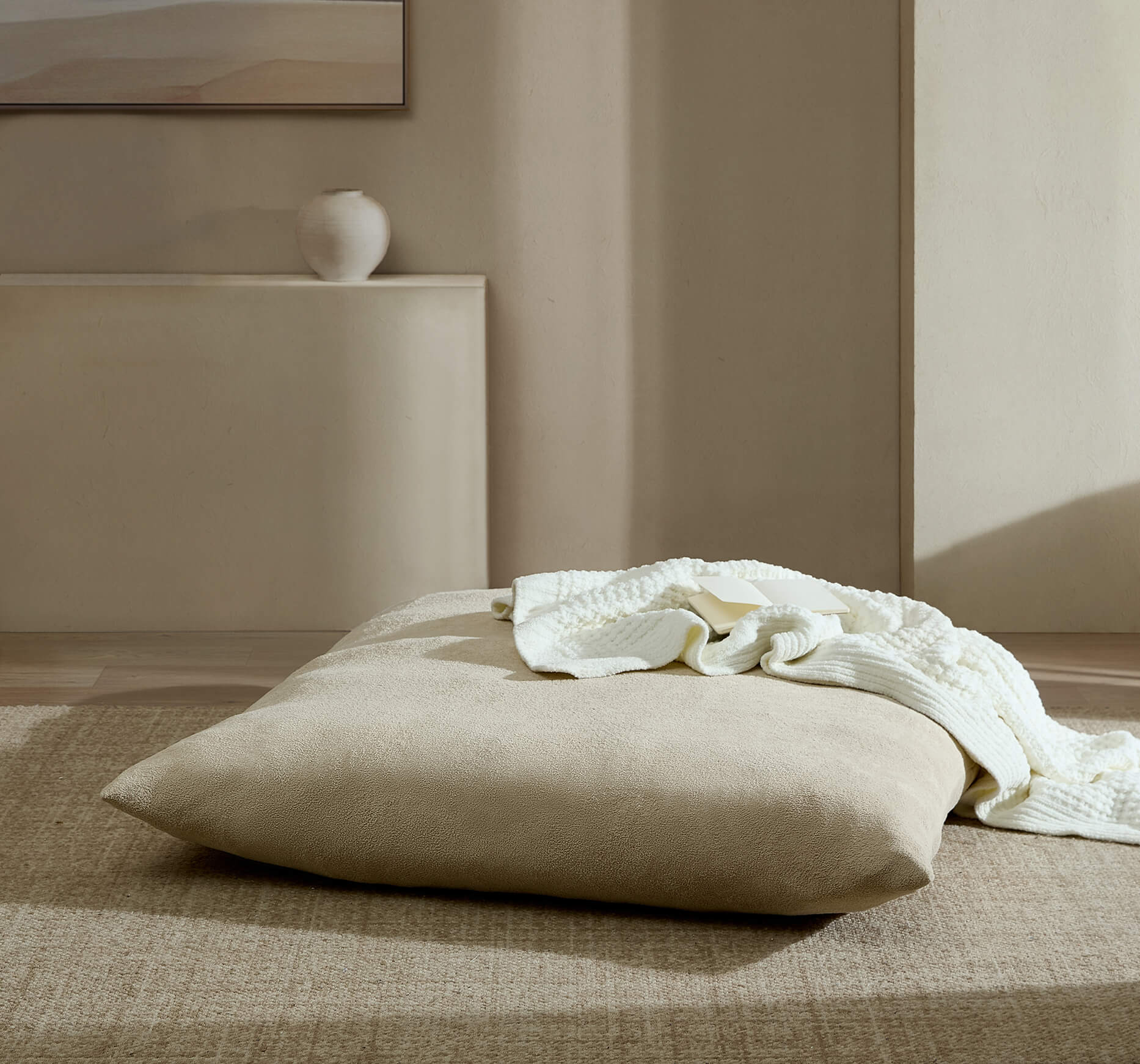 Extra Large Teddy Floor Pillow - Sunday Citizen Wholesale