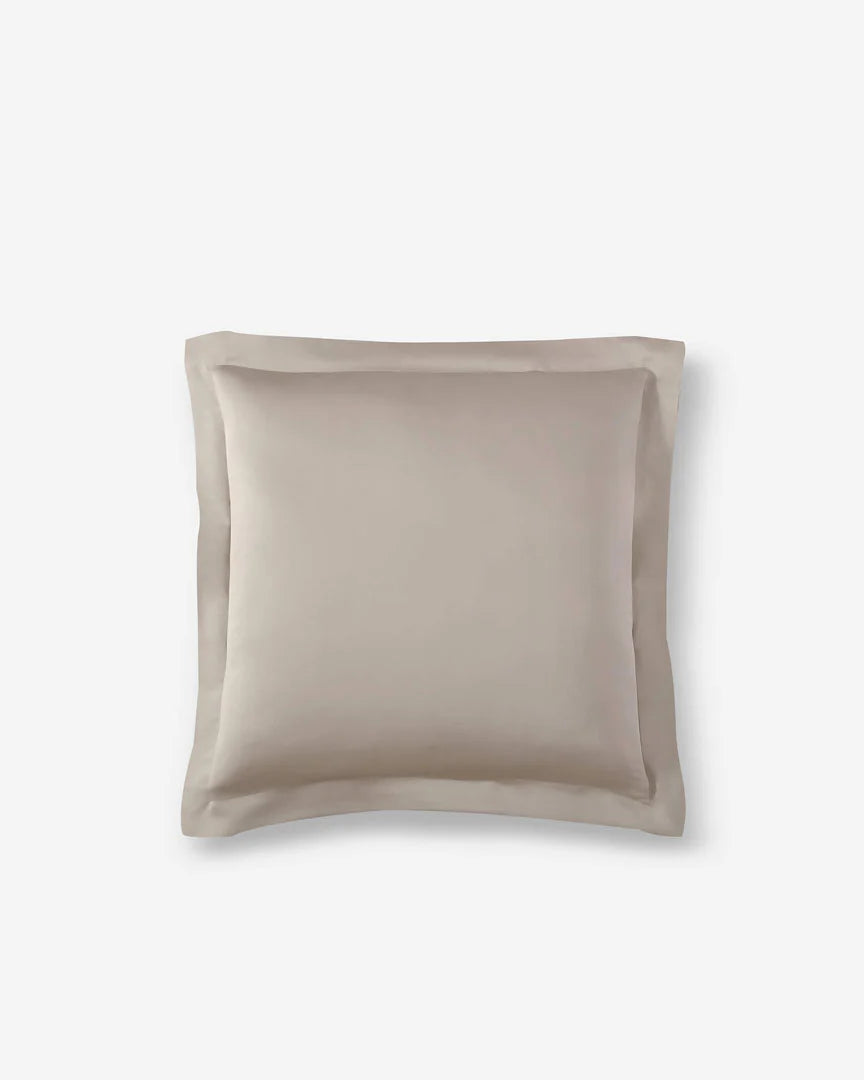 Natural Premium Bamboo Euro Sham Taupe