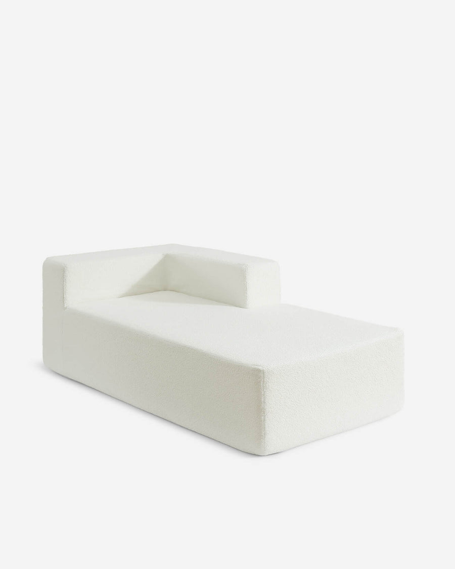 Cypress Right-Side Chaise Module White