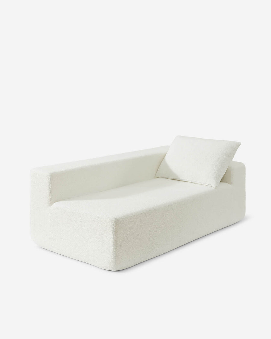 Cypress Right Corner Module White
