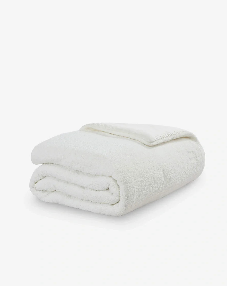 Snug Stitch Comforter Bundle Off White