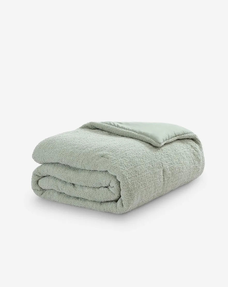 Snug Stitch Comforter Bundle Sage