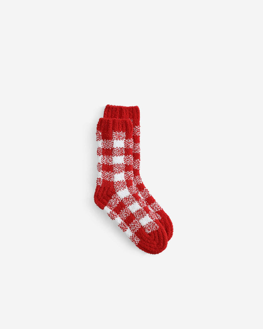 Image of Snug Checkered Socks