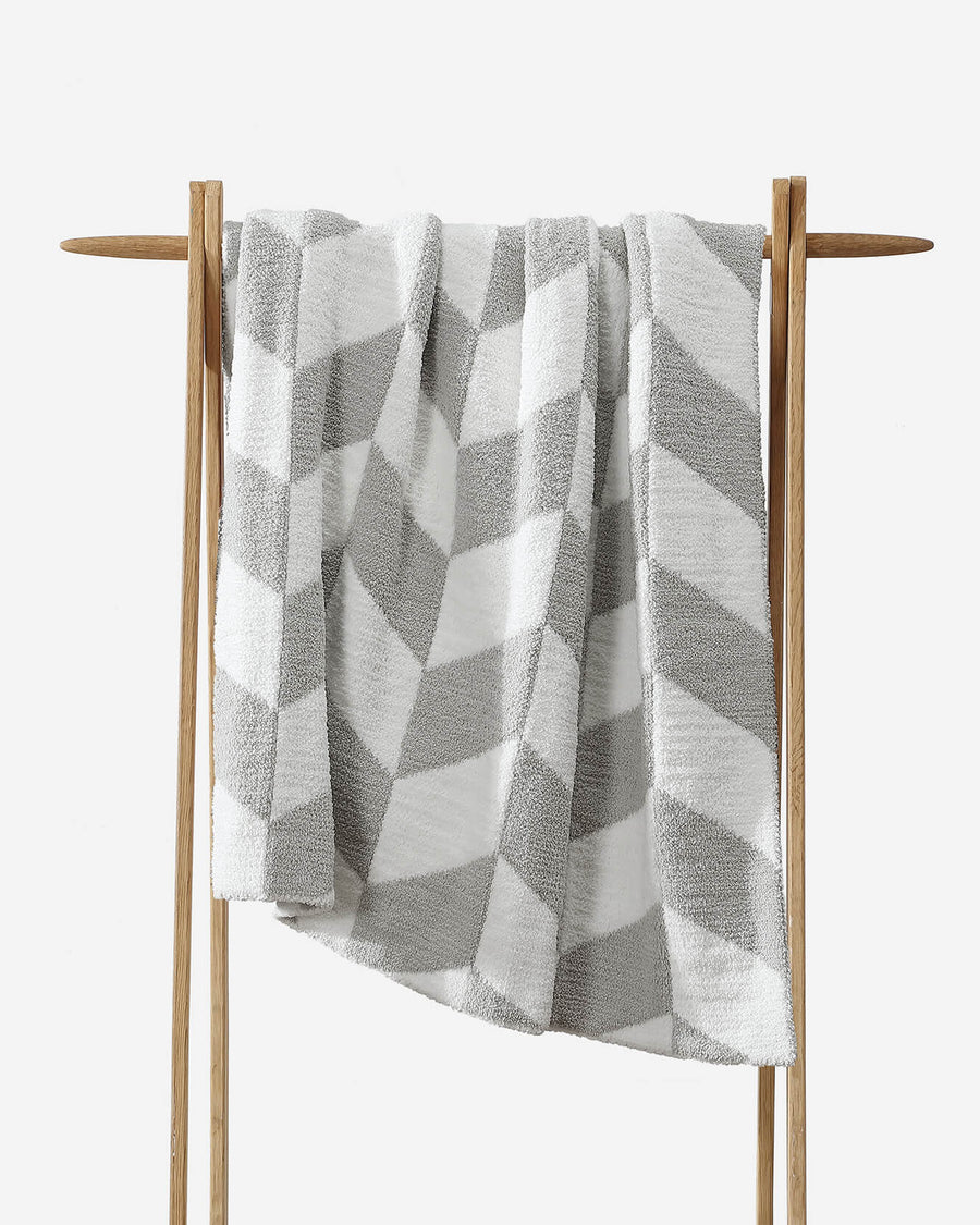 Chevron Bundle Cloud Gray - Off White