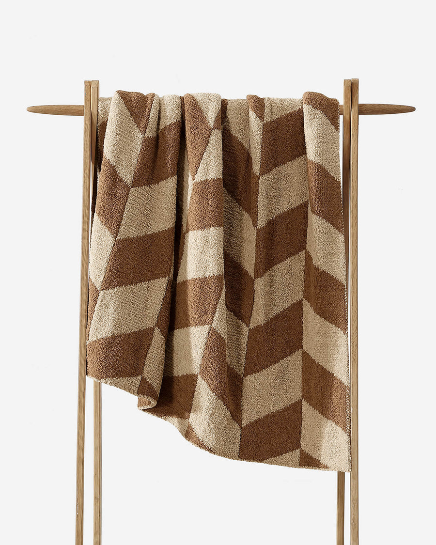 Chevron Bundle Chestnut - Biscotti