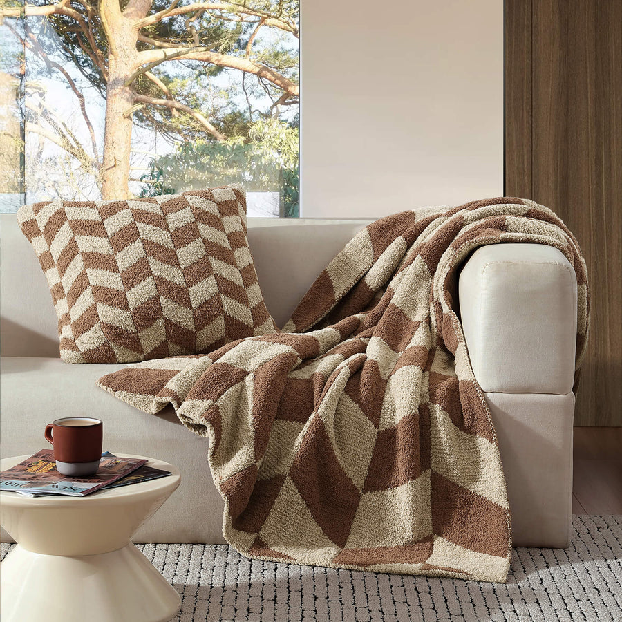 Chevron Bundle Chestnut - Biscotti