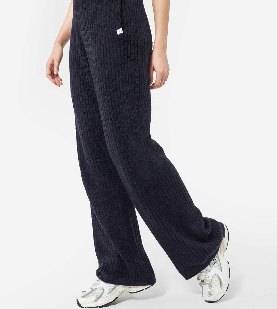 Cloud Cool Ribbed Pants Coal