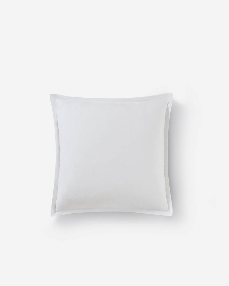 European Flax Linacel™ Euro Sham Clear White