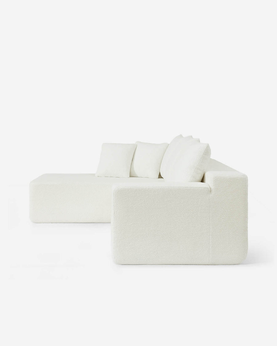 Cypress Right Corner Module White