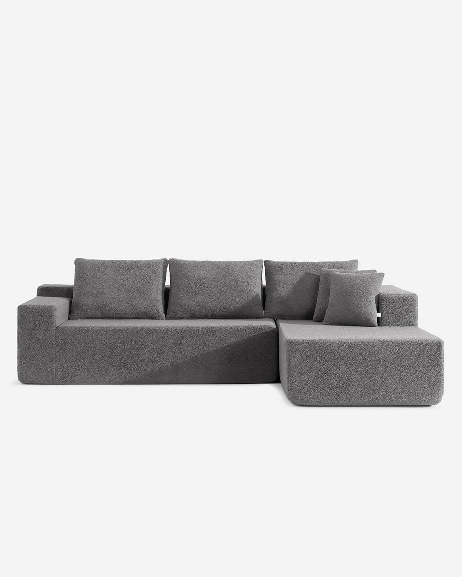 Cypress Right-Side Chaise Module Dark Gray