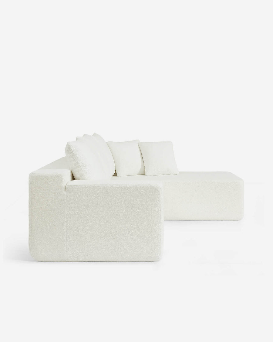 Cypress Left Corner Module White