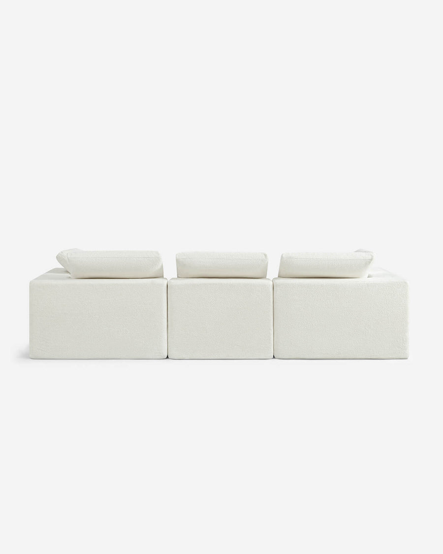 Hudson Modular Sectional White