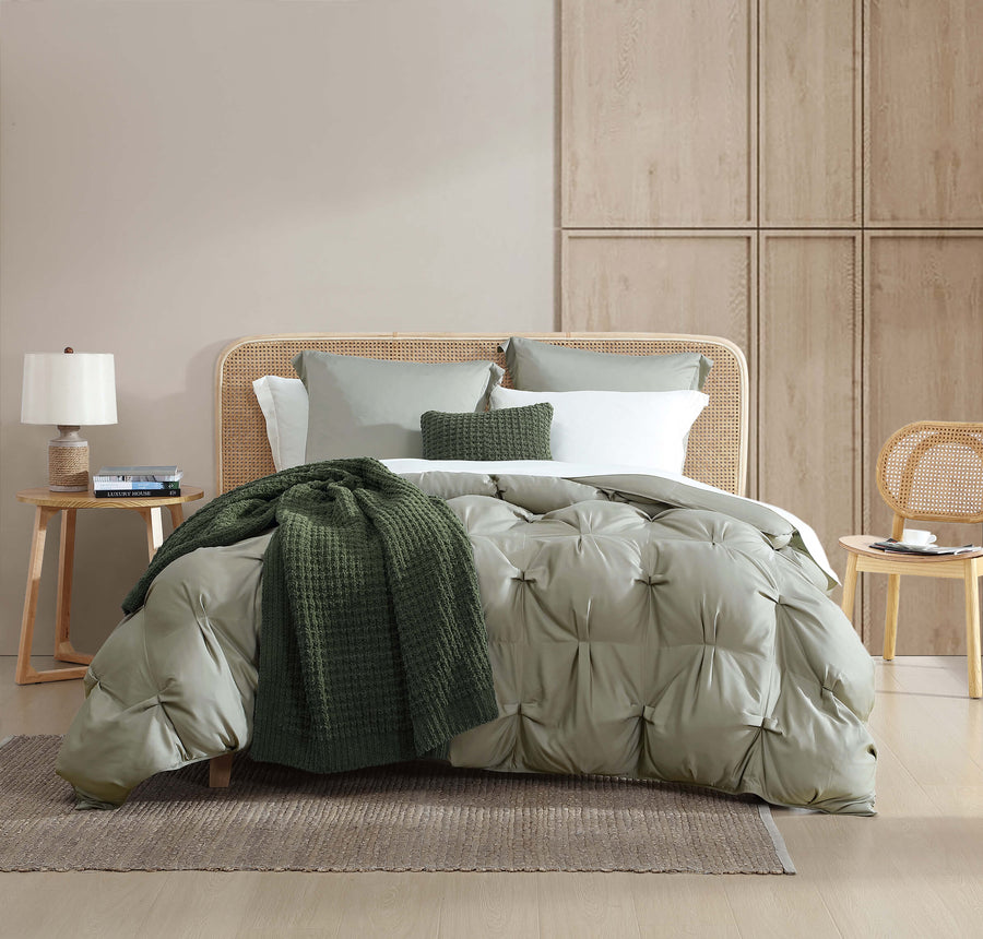 Premium Bamboo Bubble Comforter Boulder