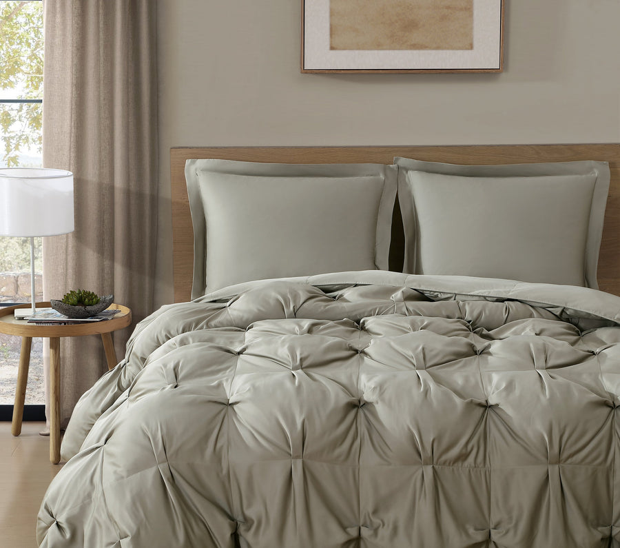 Premium Bamboo Bubble Comforter Boulder