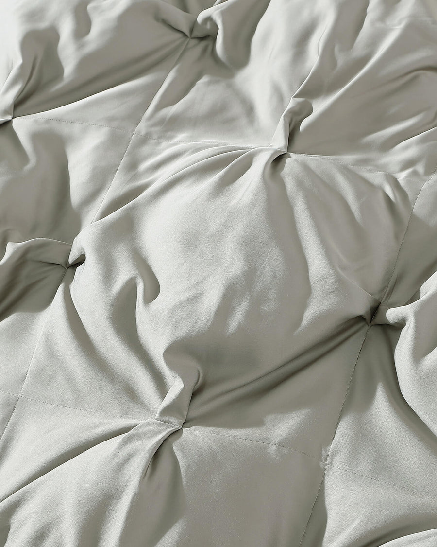 Premium Bamboo Bubble Comforter Bundle Boulder