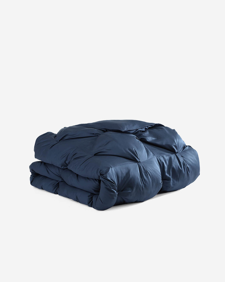 Premium Bamboo Bubble Comforter Bundle Midnight