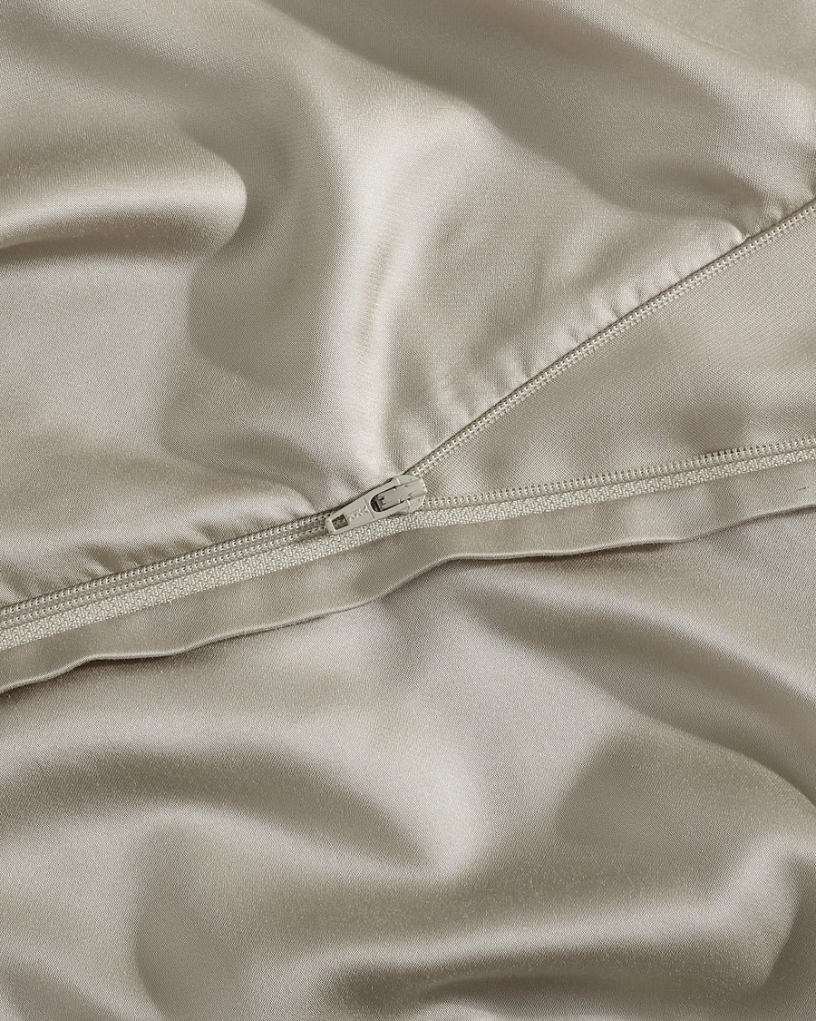 Silky Lyocell Duvet Cover Sandstone