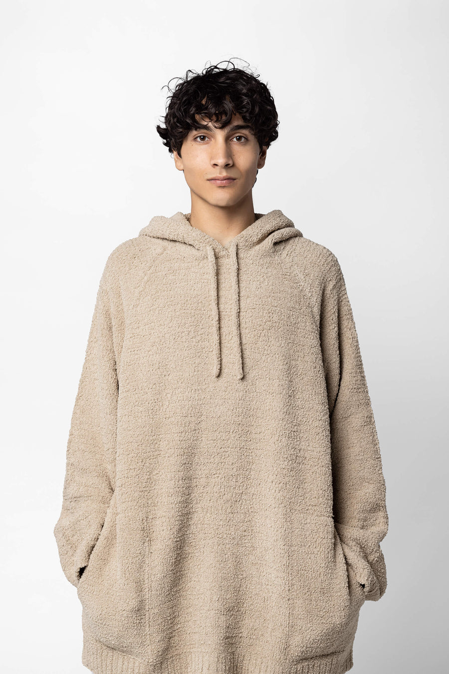 Snug Blanket Hoodie Biscotti