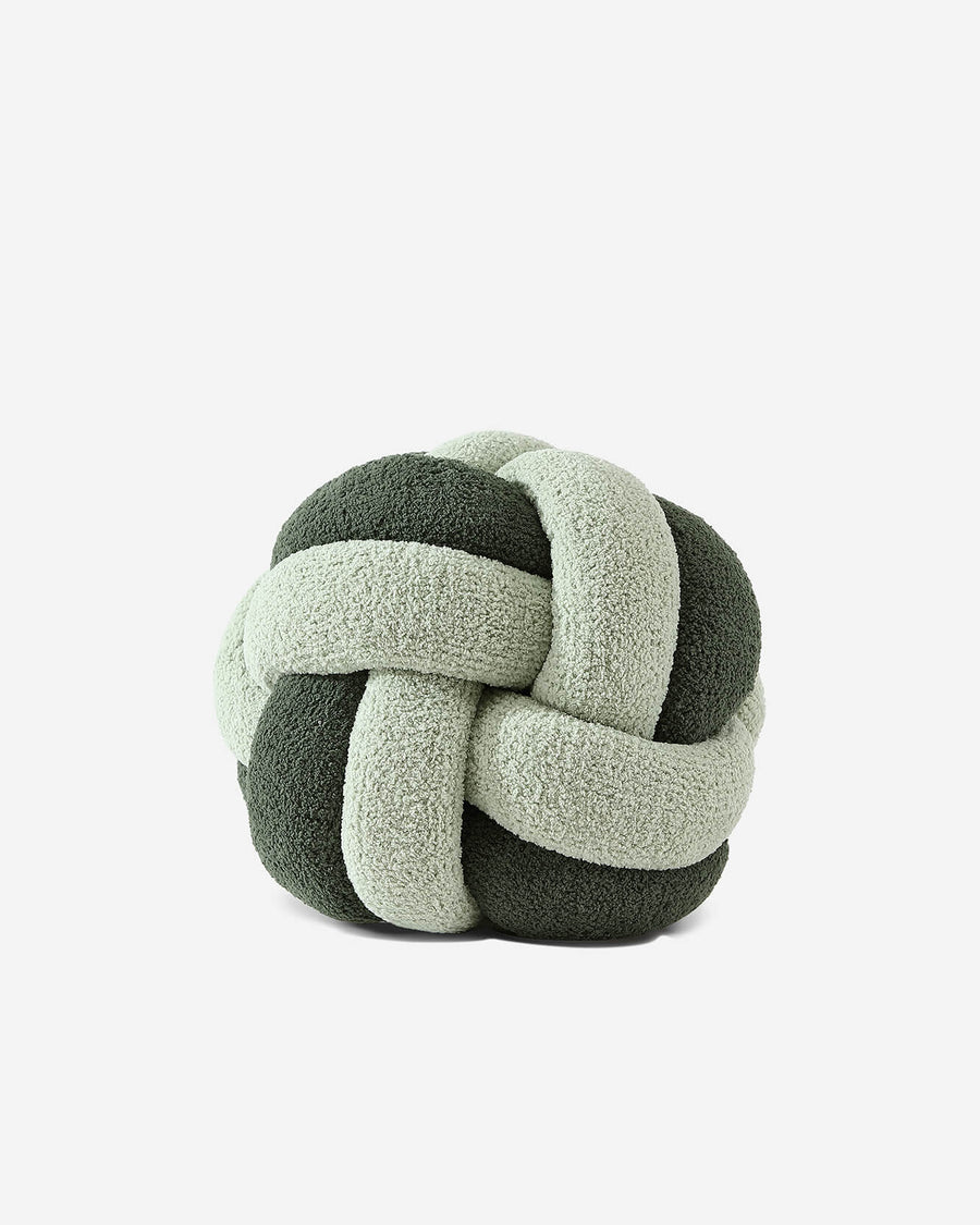 Knot Pillow Sage - Moss