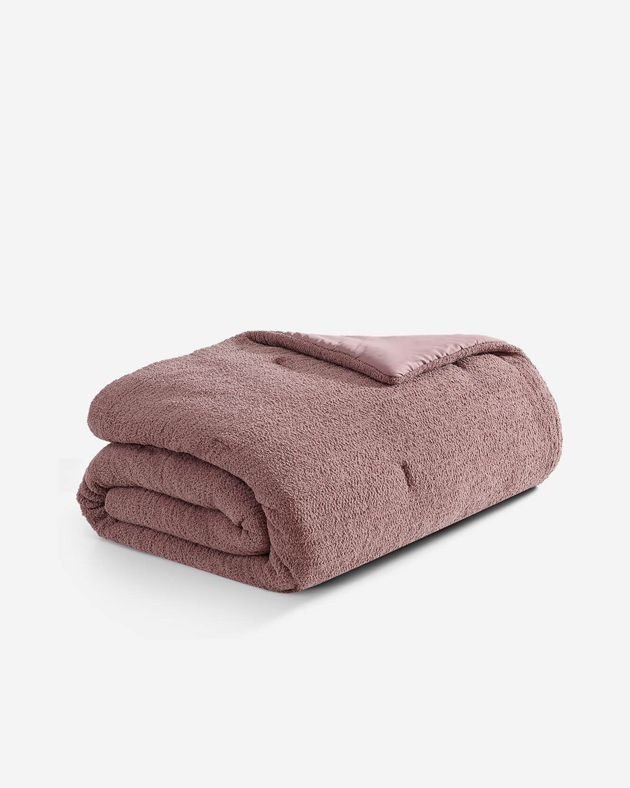 Snug Stitch Comforter Bundle Rose