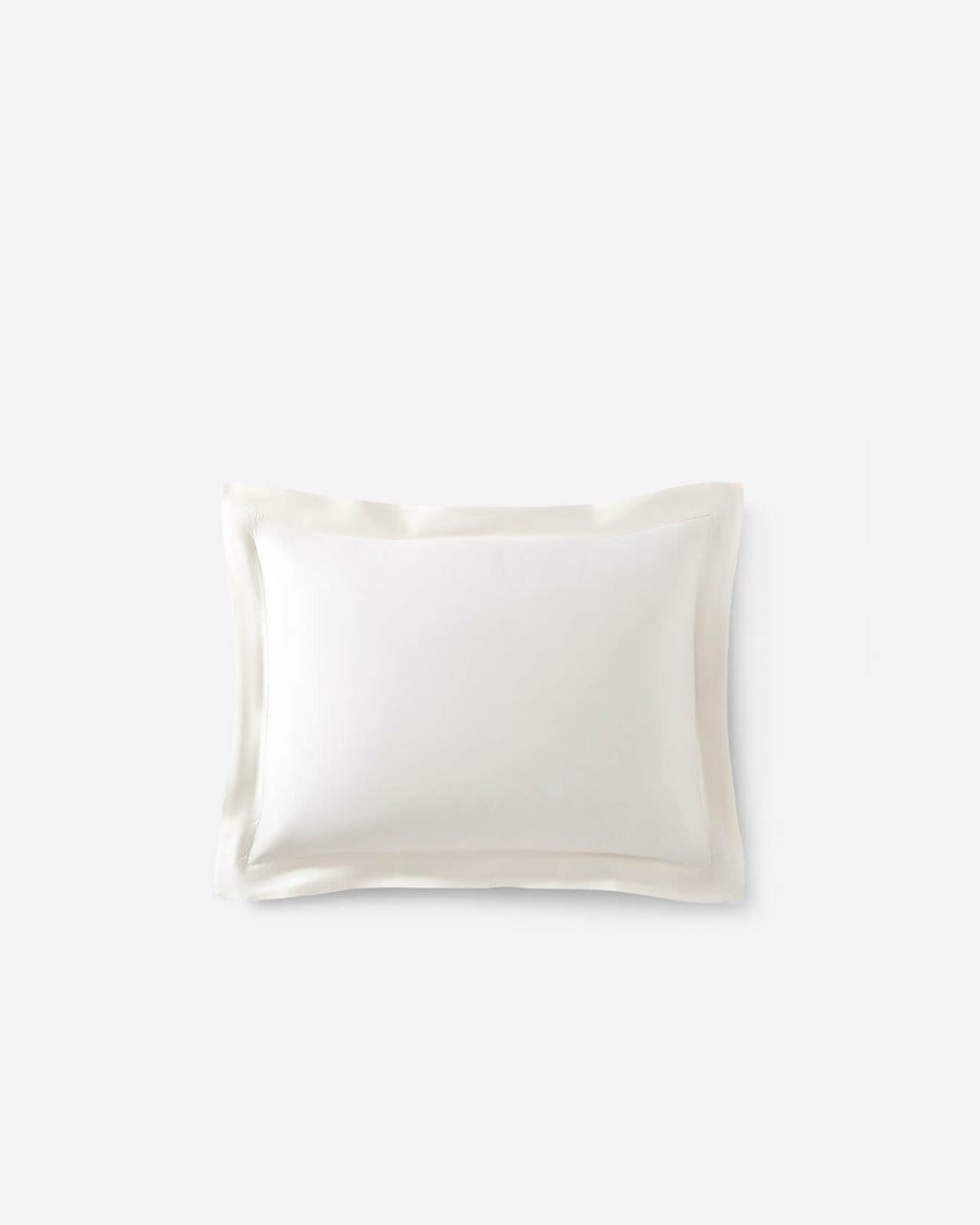 Natural Premium Bamboo Sham Set Off White