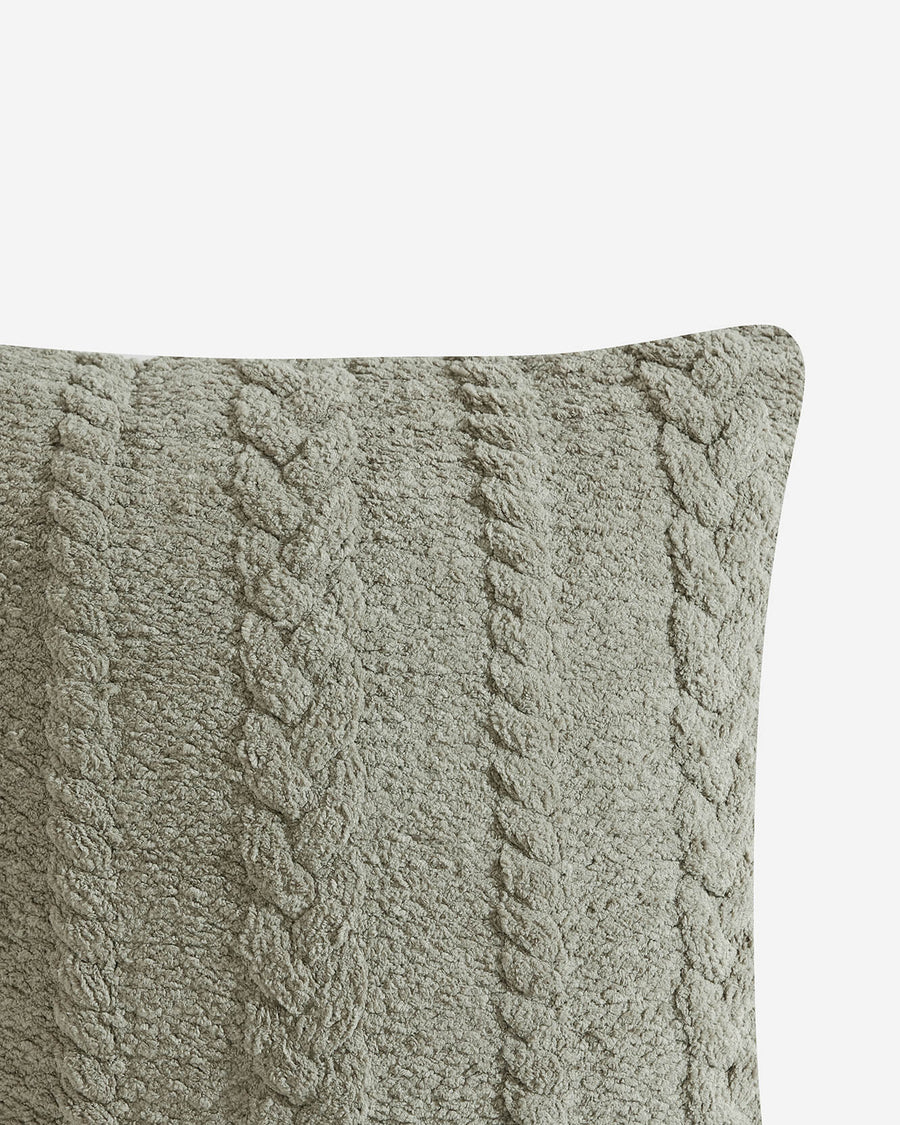 Braided Throw Pillow Boulder
