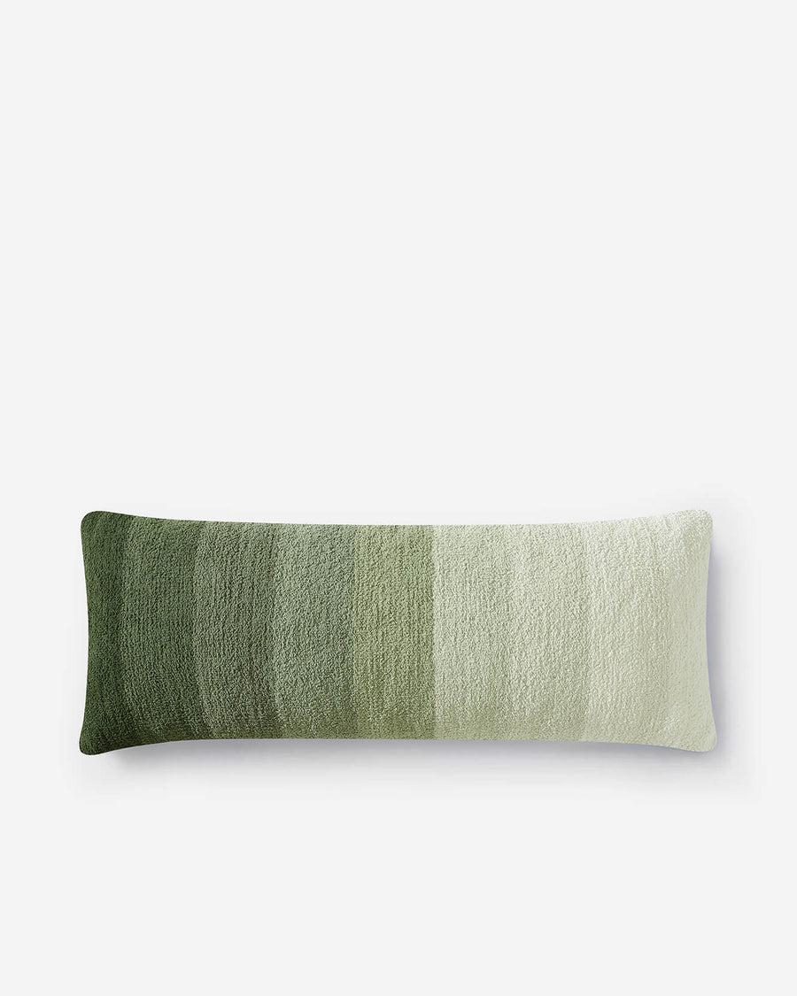 Ombre Lumbar Pillow Moss