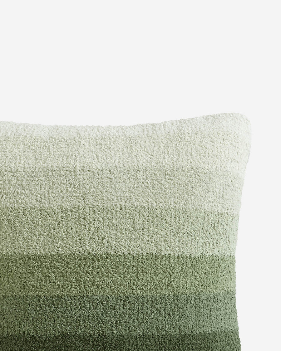 Ombre Throw Pillow Moss