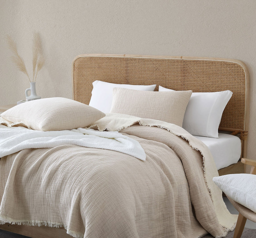 Muslin Cotton Quilt Bundle Latte