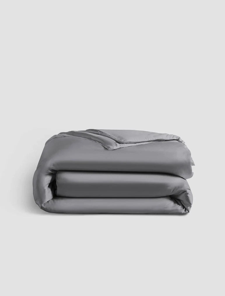 Natural Premium Bamboo Duvet Cover Coal