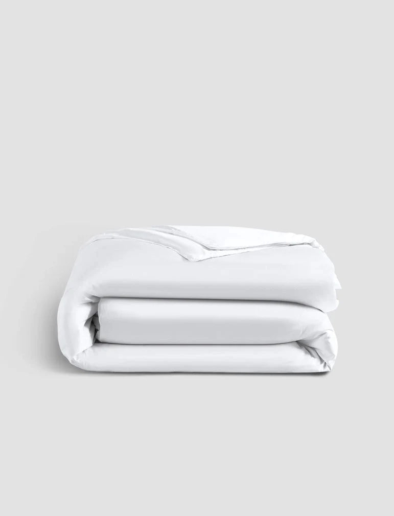 Natural Premium Bamboo Duvet Cover White