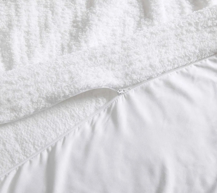 Snug Bamboo Duvet Cover Clear White