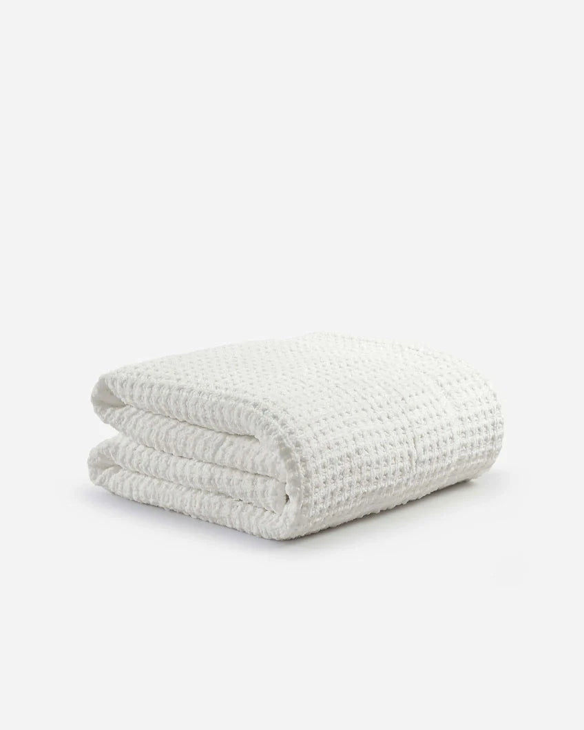 Snug Waffle Comforter Cloud Off White