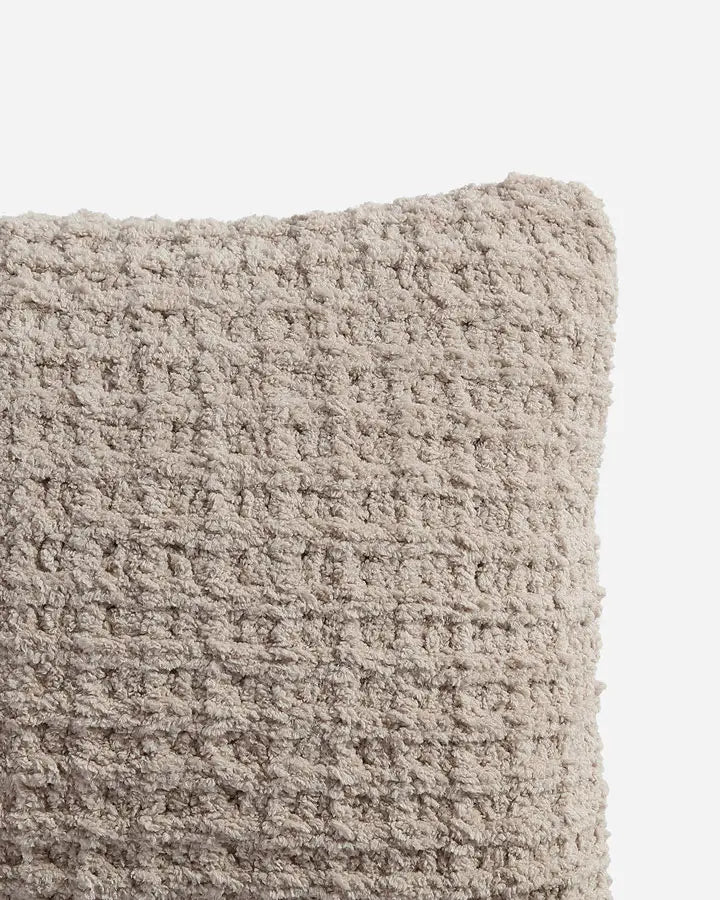 Snug Waffle Mini Pillow Taupe