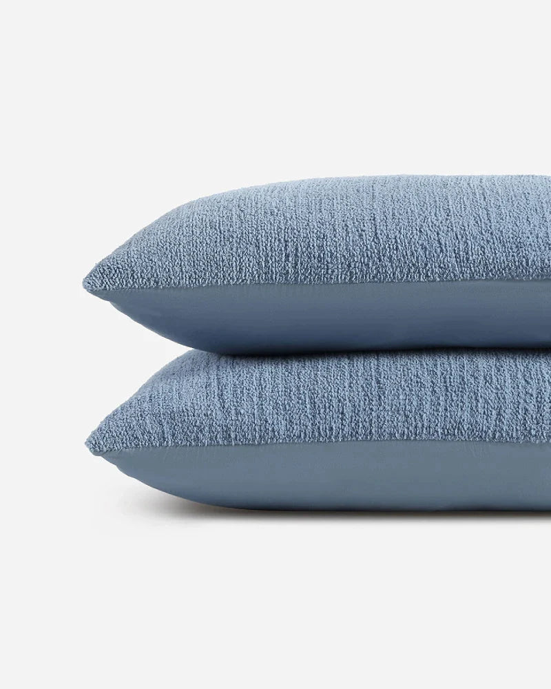 Snug + Bamboo Sham Set Denim