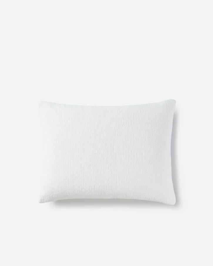 Snug + Bamboo Sham Set Clear White