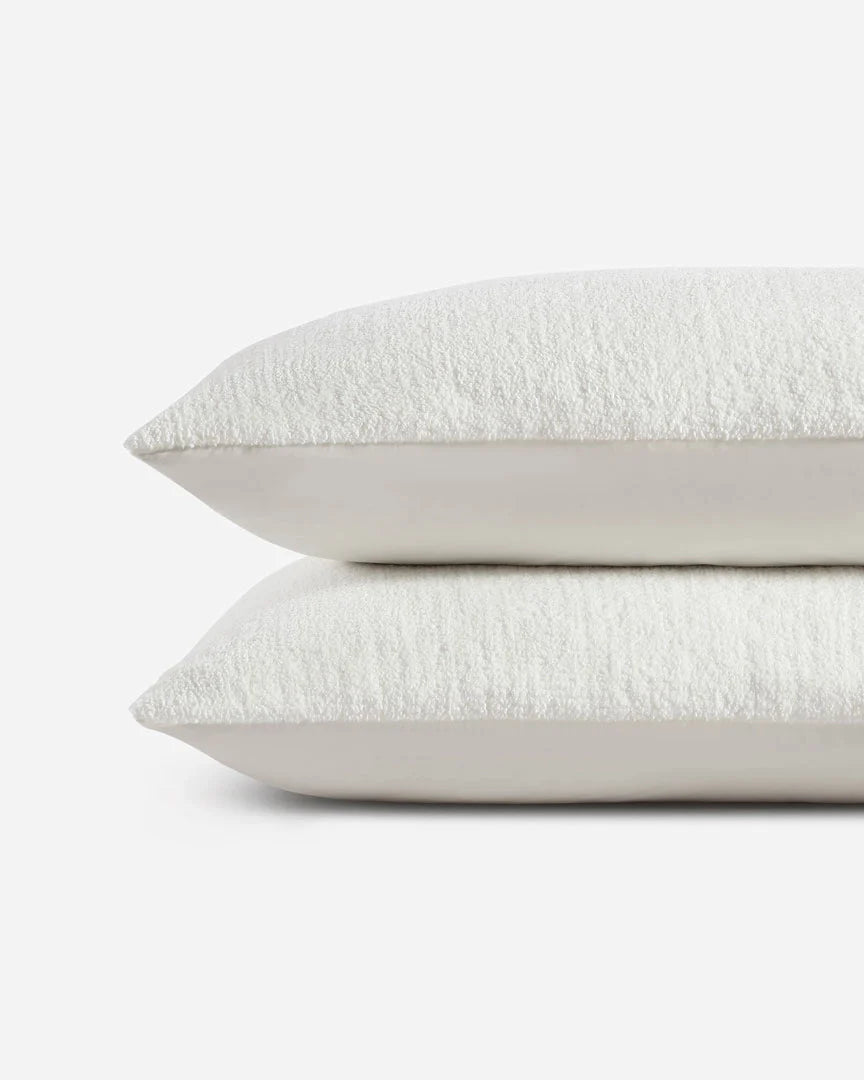 Snug + Bamboo Sham Set Off White