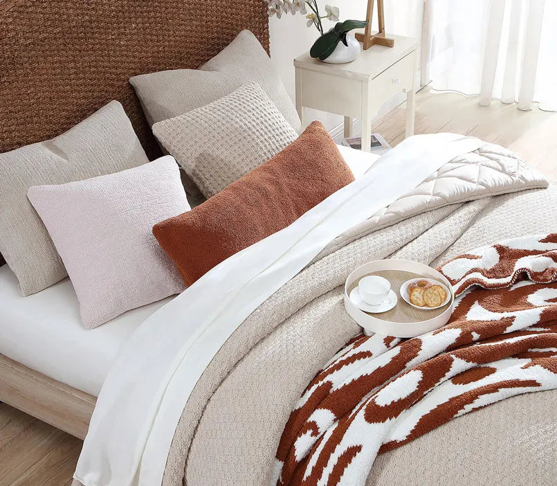 Snug + Bamboo Sham Set Sahara Tan