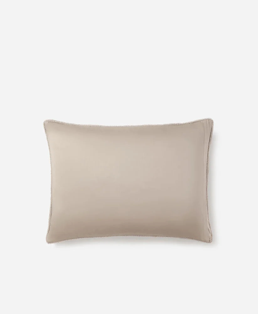 Snug + Bamboo Sham Set Taupe