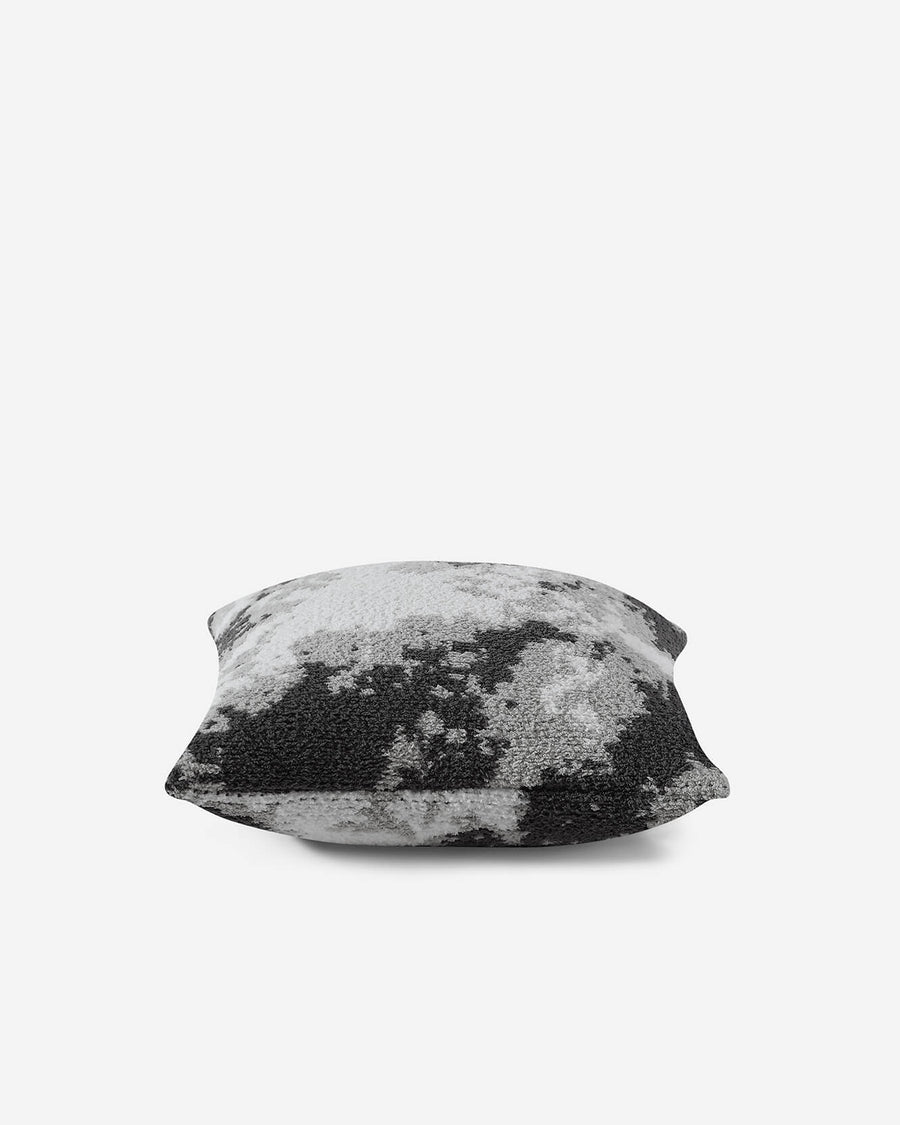 Pixel Throw Pillow Gray Camo