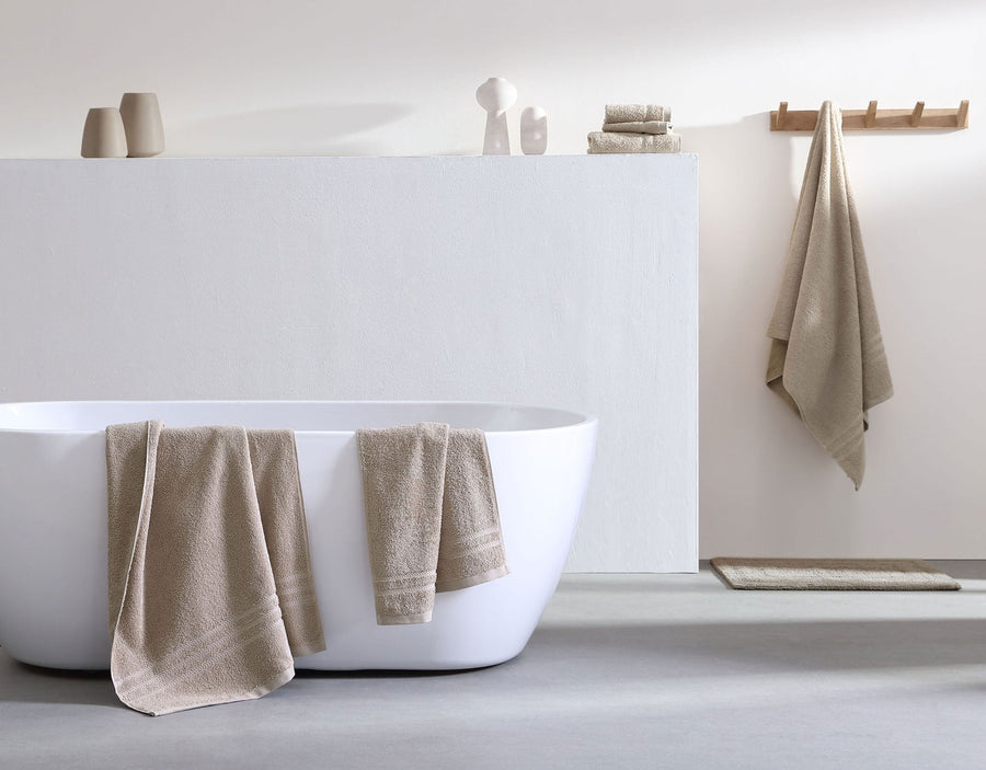 Plush Towel Set Sand
