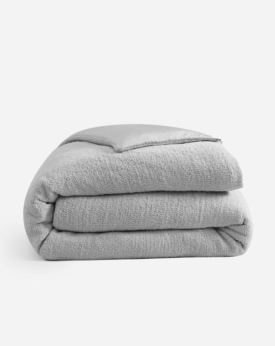 Snug Bamboo Duvet Cover Cloud Gray