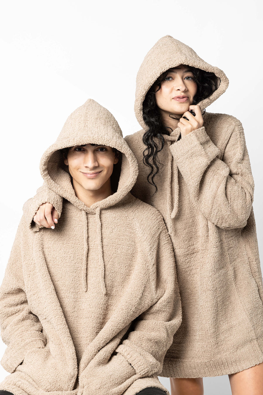 Snug Blanket Hoodie Biscotti