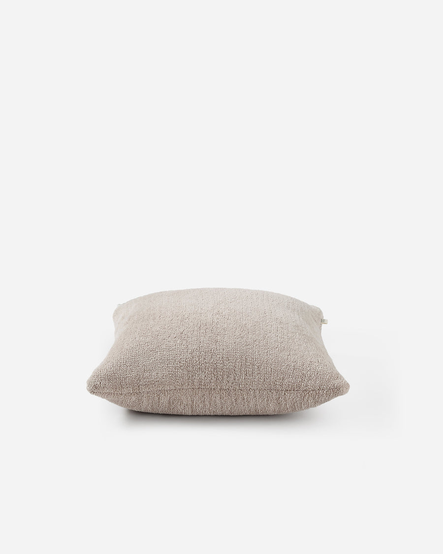 Snug Throw Pillow Taupe