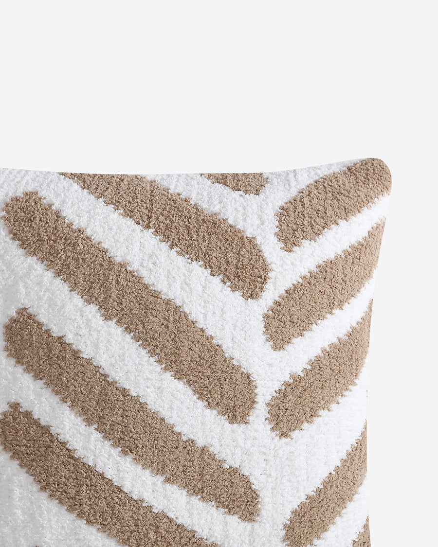 Tulum Throw Pillow Biscotti - Off White