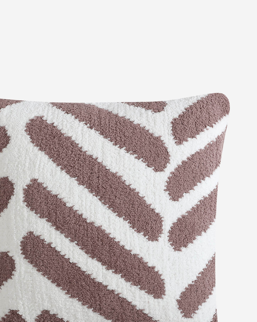 Tulum Throw Pillow Rose - Off White