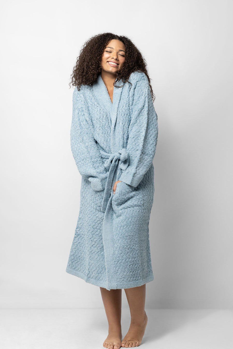 Snug Waffle Robe Dew