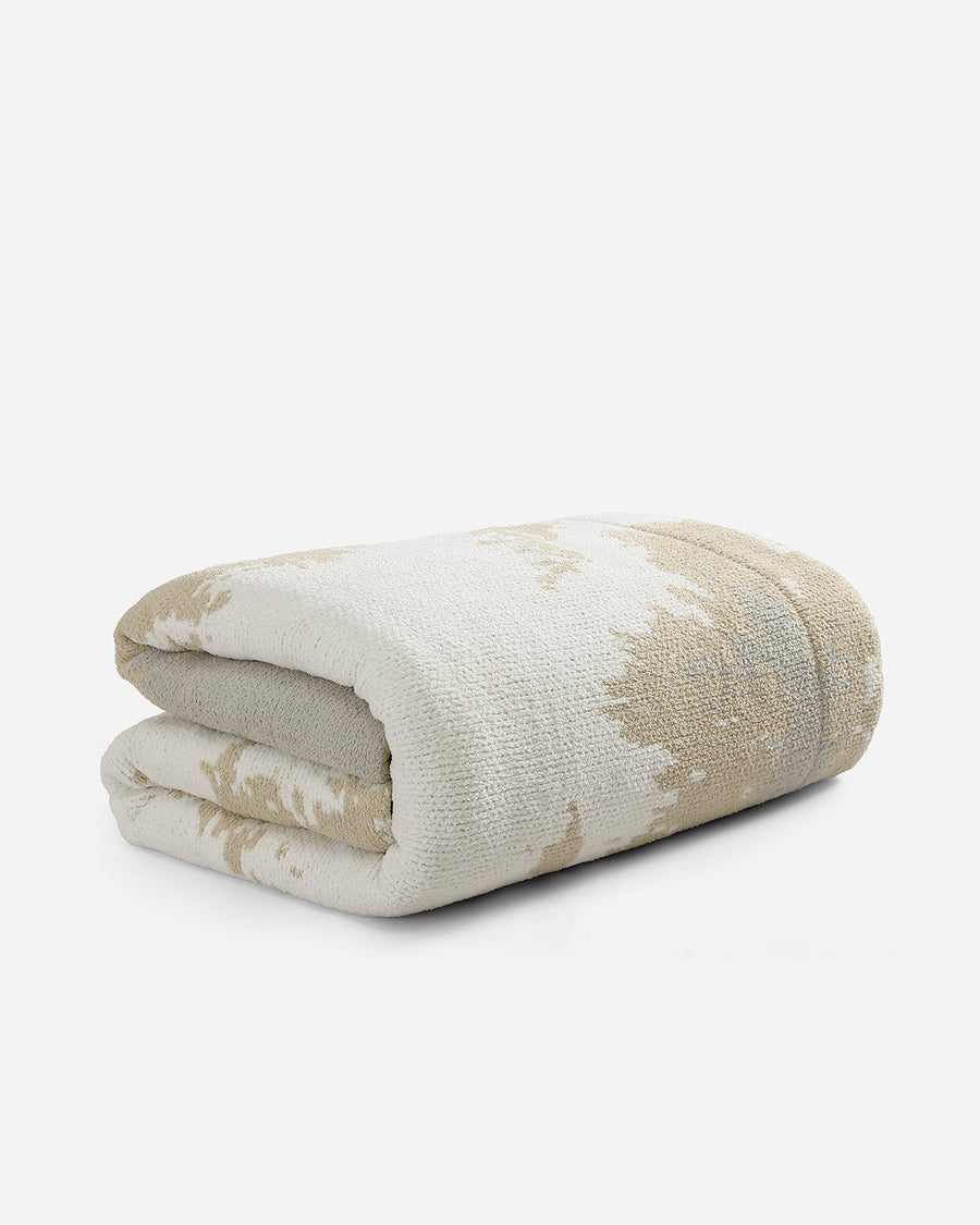 Double Snug Pixel Comforter Desert