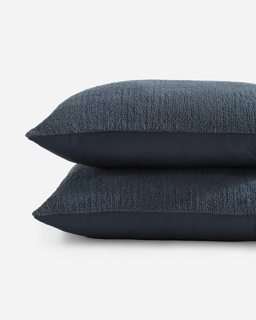 Snug + Bamboo Sham Set Midnight