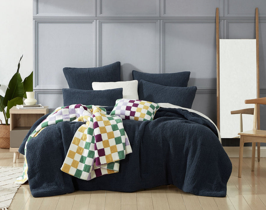 Snug + Bamboo Sham Set Midnight